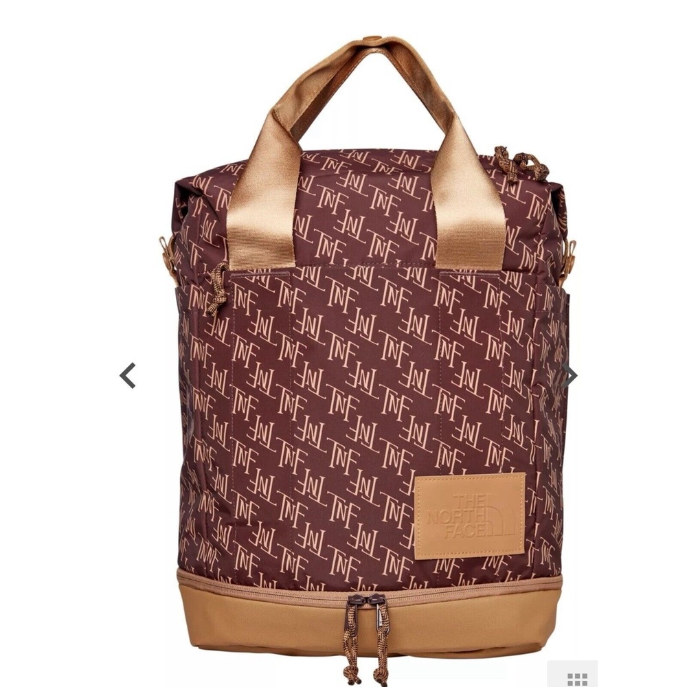 The North Face Wovenstrap Utility Monogram Backpack for Women - New Brown